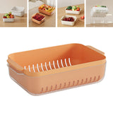 Maxbell Maxbell Vegetable Washing Basket Multipurpose Fruit Cleaning Basin for Fruits Salads Orange Large