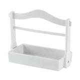 Maxbell Maxbell Food Storage Basket Organizer Fruit Basket for Office Restaurant Dining Room White