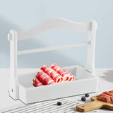 Maxbell Maxbell Food Storage Basket Organizer Fruit Basket for Office Restaurant Dining Room White