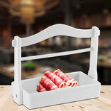 Maxbell Maxbell Food Storage Basket Organizer Fruit Basket for Office Restaurant Dining Room White
