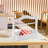Maxbell Maxbell Food Storage Basket Organizer Fruit Basket for Office Restaurant Dining Room White