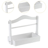 Maxbell Maxbell Food Storage Basket Organizer Fruit Basket for Office Restaurant Dining Room White