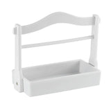 Maxbell Maxbell Food Storage Basket Organizer Fruit Basket for Office Restaurant Dining Room White