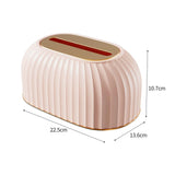 Maxbell Maxbell Facial Tissue Box Holder Dispenser Pumping Paper Case for Restaurant Elegant Pink