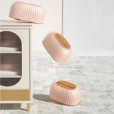 Maxbell Maxbell Facial Tissue Box Holder Dispenser Pumping Paper Case for Restaurant Elegant Pink