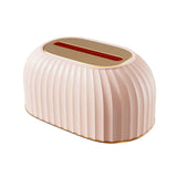 Maxbell Maxbell Facial Tissue Box Holder Dispenser Pumping Paper Case for Restaurant Elegant Pink