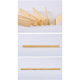 Maxbell Maxbell 10Pcs Measuring Dough Strips Mud Roller Craft Pies Wooden Rolling Pin Guides