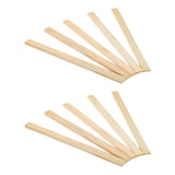 Maxbell Maxbell 10Pcs Measuring Dough Strips Mud Roller Craft Pies Wooden Rolling Pin Guides