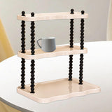 Maxbell Maxbell Multipurpose Desk Organizer Storage Shelf for Living Room Countertop Desktop 3 Tier Wide