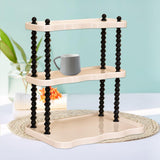 Maxbell Maxbell Multipurpose Desk Organizer Storage Shelf for Living Room Countertop Desktop 3 Tier Wide
