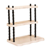 Maxbell Maxbell Multipurpose Desk Organizer Storage Shelf for Living Room Countertop Desktop 3 Tier Wide