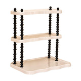 Maxbell Maxbell Multipurpose Desk Organizer Storage Shelf for Living Room Countertop Desktop 3 Tier Wide