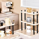Maxbell Maxbell Multipurpose Desk Organizer Storage Shelf for Living Room Countertop Desktop 3 Tier Wide