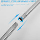 Maxbell Dustpan with Long Handle Cleaner Upright Dustpan for Restaurants Room Garden