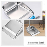 Maxbell Dustpan with Long Handle Cleaner Upright Dustpan for Restaurants Room Garden