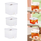 Maxbell Maxbell Fridge Beverage Dispenser Container Iced Beverage Dispenser for Camping Home 2000ML