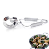 Maxbell Maxbell Escargot Serving Tongs Stainless Steel Kitchen Utensil Seafood Tongs for BBQ