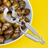 Maxbell Maxbell Escargot Serving Tongs Stainless Steel Kitchen Utensil Seafood Tongs for BBQ
