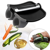 Maxbell Maxbell Vegetables Peeler Multifunctional Kitchen Peeler for Carrots Zucchini Tomato Black