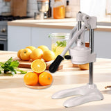 Maxbell Maxbell Hand Press Fruit Juicer Fresh Orange Lime Grapefruit Presser for Lime White