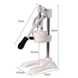 Maxbell Maxbell Hand Press Fruit Juicer Fresh Orange Lime Grapefruit Presser for Lime White