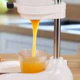 Maxbell Maxbell Hand Press Fruit Juicer Fresh Orange Lime Grapefruit Presser for Lime White