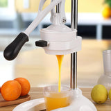 Maxbell Maxbell Hand Press Fruit Juicer Fresh Orange Lime Grapefruit Presser for Lime White