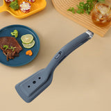 Maxbell Maxbell Kitchen Cooking Tongs Multipurpose Grilled Steak Food Tongs for Turning Frying Dark Gray