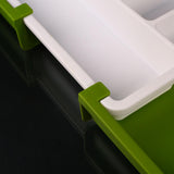 Maxbell Maxbell Extended Tableware Storage Box Flatware Organizer for Home Dining Room Hotel