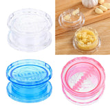Maxbell Maxbell Garlic Press Gift Professional Manual Garlic Chopper for Ginger Kitchen Home clear