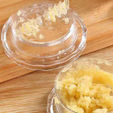 Maxbell Maxbell Garlic Press Gift Professional Manual Garlic Chopper for Ginger Kitchen Home clear