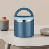 Maxbell Maxbell Lunch Box Noodles Pot Salad Bowl Outdoor Picnic Box for Hiking Travel Picnic 630ml blue