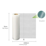 Maxbell Vacuum Sealer Bags Heavy Duty Food Vac Bag for Vegetables Dried Fruits Ribs 30x1500cm