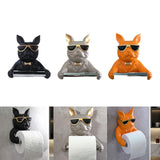 Maxbell Maxbell Paper Holder Wall Mounted Decoration Tissue Roll Dispenser for Home Bathroom Black