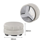 Maxbell Maxbell Coffee Tamper Espresso Distribution Tool for Portafilter Coffeeware Home DIY white and 58mm
