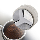 Maxbell Maxbell Coffee Tamper Espresso Distribution Tool for Portafilter Coffeeware Home DIY white and 58mm