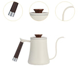 Maxbell Maxbell Coffee Kettle Gooseneck Kettle Spout Pot for Outdoor Indoor Cafe Shop Picnic Beige 350ml