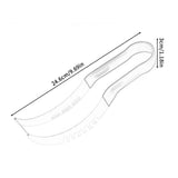 Maxbell Maxbell Watermelon Cutter Easily Watermelon Fruit Divider for Kitchen Camping Indoor silver