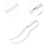 Maxbell Maxbell Watermelon Cutter Easily Watermelon Fruit Divider for Kitchen Camping Indoor silver