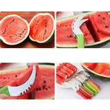 Maxbell Maxbell Watermelon Cutter Easily Watermelon Fruit Divider for Kitchen Camping Indoor silver