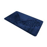 Maxbell Maxbell Bathroom Floor Mat Shower Quick Dry Mat for Bathtub Bedroom Living Room blue