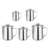 Maxbell Milk Frothing Pitcher Pouring Jug Coffee Milk Frothing Jug for Home Bar Shop 350ml