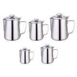 Maxbell Milk Frothing Pitcher Pouring Jug Coffee Milk Frothing Jug for Home Bar Shop 350ml