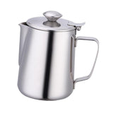 Maxbell Milk Frothing Pitcher Pouring Jug Coffee Milk Frothing Jug for Home Bar Shop 350ml