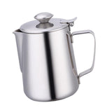 Maxbell Milk Frothing Pitcher Pouring Jug Coffee Milk Frothing Jug for Home Bar Shop 350ml