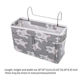 Maxbell Maxbell Bedside Hanging Storage Bag Sturdy Hanging Pocket for Bunk Bed Home Rabbit
