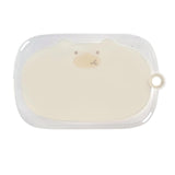 Maxbell Maxbell Cartoon Cutting Board Creative Anti Slip Particles Surface with Hanging Hole white large