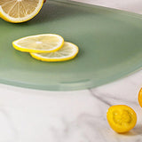 Maxbell Maxbell Cartoon Cutting Board Creative Anti Slip Particles Surface with Hanging Hole white large