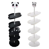 Maxbell Maxbell Children Shoe Rack 5 Tiers Children Shoes Holder for Hallway Entryway Closet White