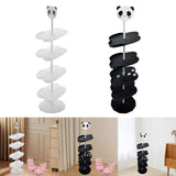 Maxbell Maxbell Children Shoe Rack 5 Tiers Children Shoes Holder for Hallway Entryway Closet White